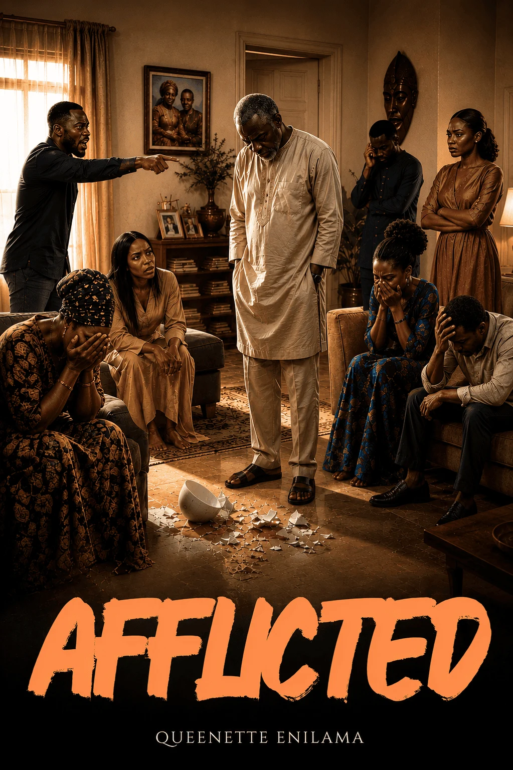 Afflicted book cover