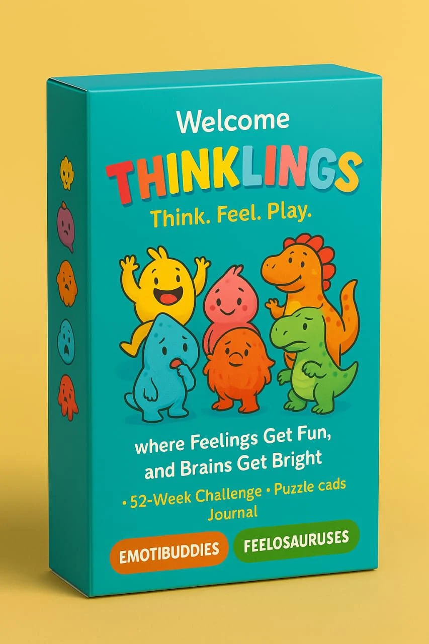 Thinklings Think Feel Play game cards