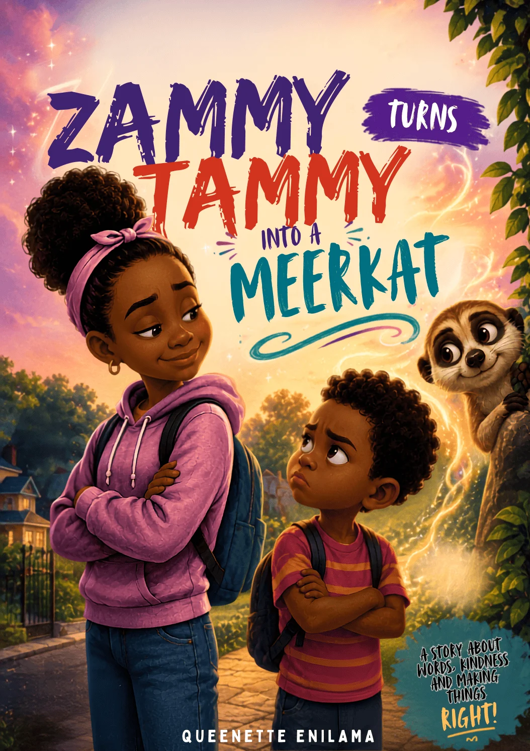 Zammy Turns Tammy into a Meerkat book cover
